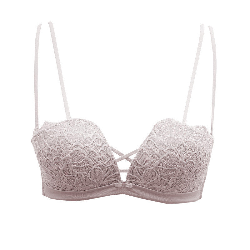 Muse · NW IN-A05 — unpadded triangle lace bralette
