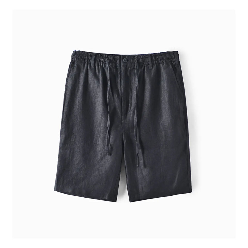 Warp · NW 01-07 — Tailored Linen Shorts