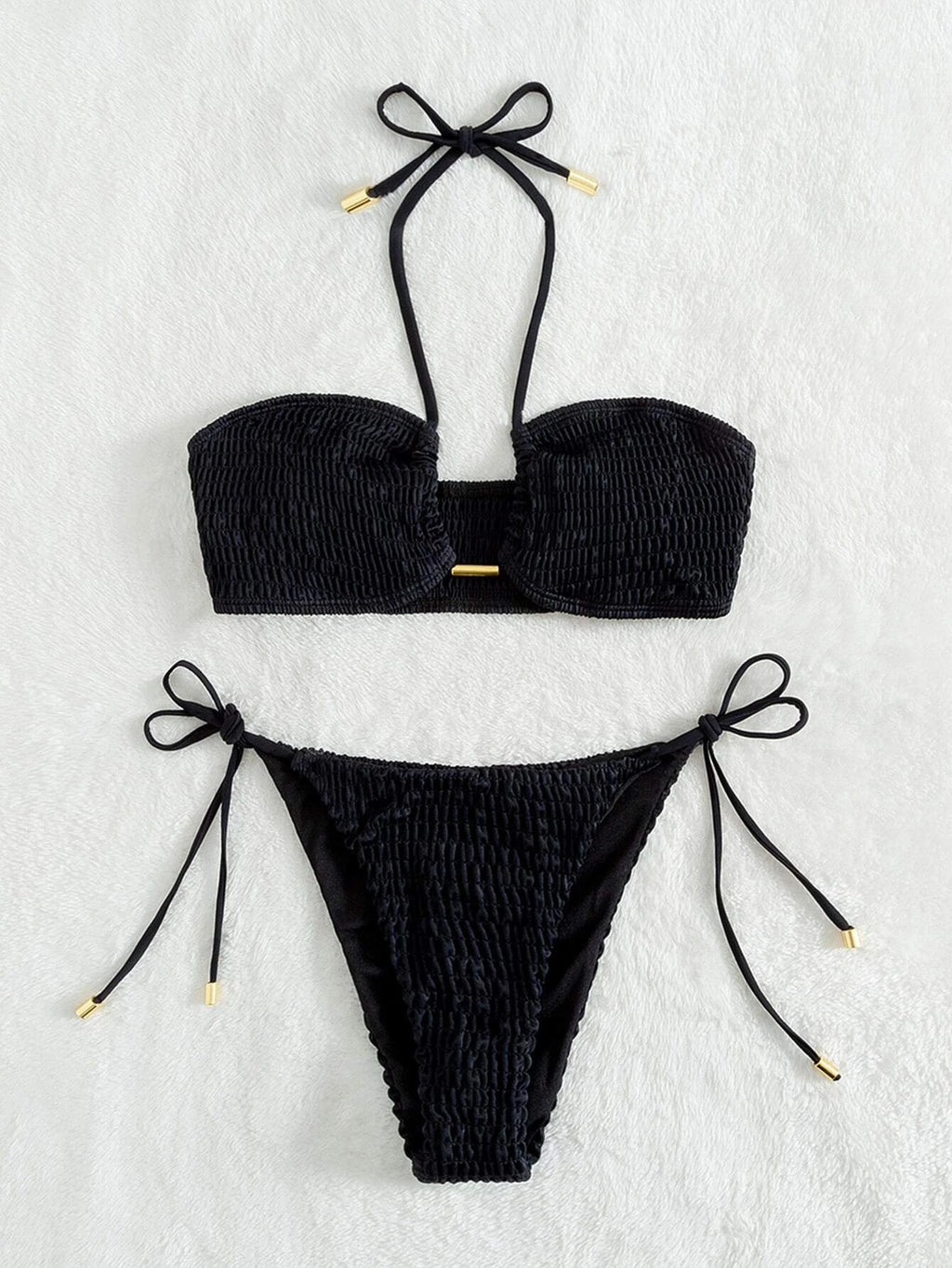 Leeward · NW SW-B36 — solid bikini set