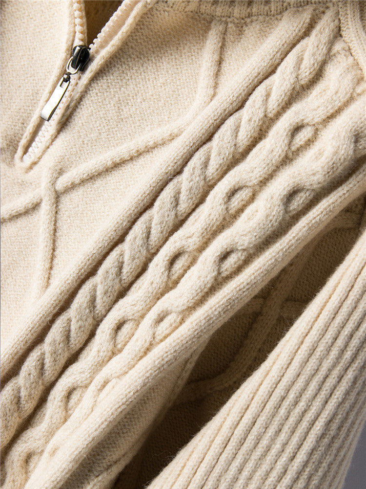 Tuart · NW KT-45 — Women's Oversized Knitted Wool Sweater