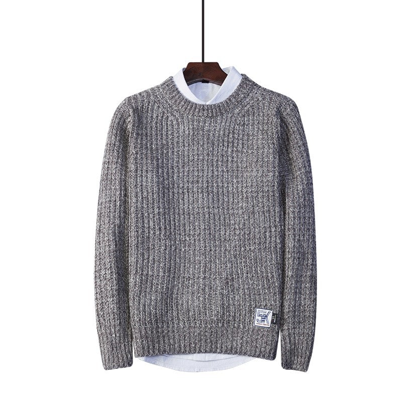 Flint · NW CR-01 — cotton-blend crew-neck knit