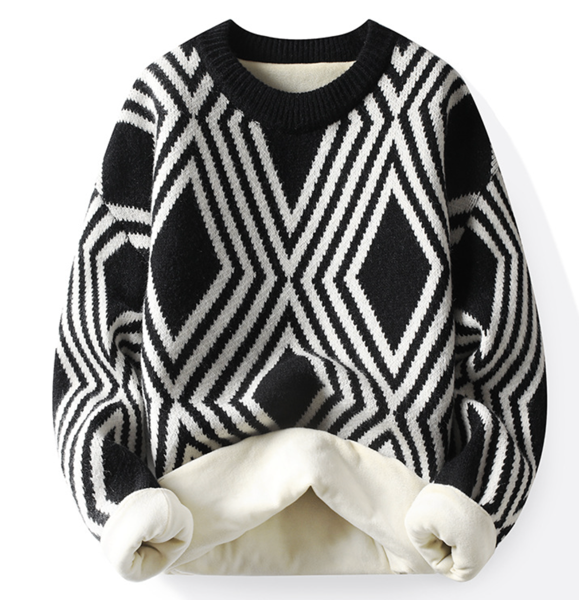 Cairn · NW CA-05 — Men's Round-Neck Cashmere