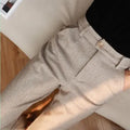 Tamboon · NW TP-37 — High-Waisted Straight-Leg Trouser