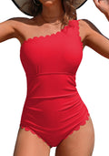 Mykonos · NW BS-B04 — one-shoulder cutout maillot