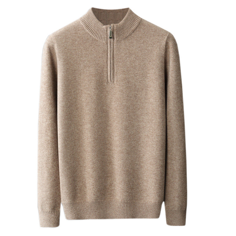 Herringbone · NW 01-15 — Storm Merino Half-Zip