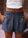 Merri · NW TP-14 — Wide-Leg Cotton Short