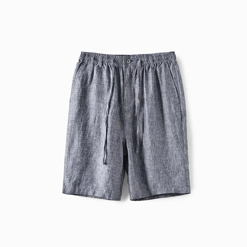 Warp · NW 01-07 — Tailored Linen Shorts