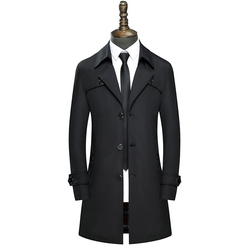 Warden · NW OB-08 — slim trench coat