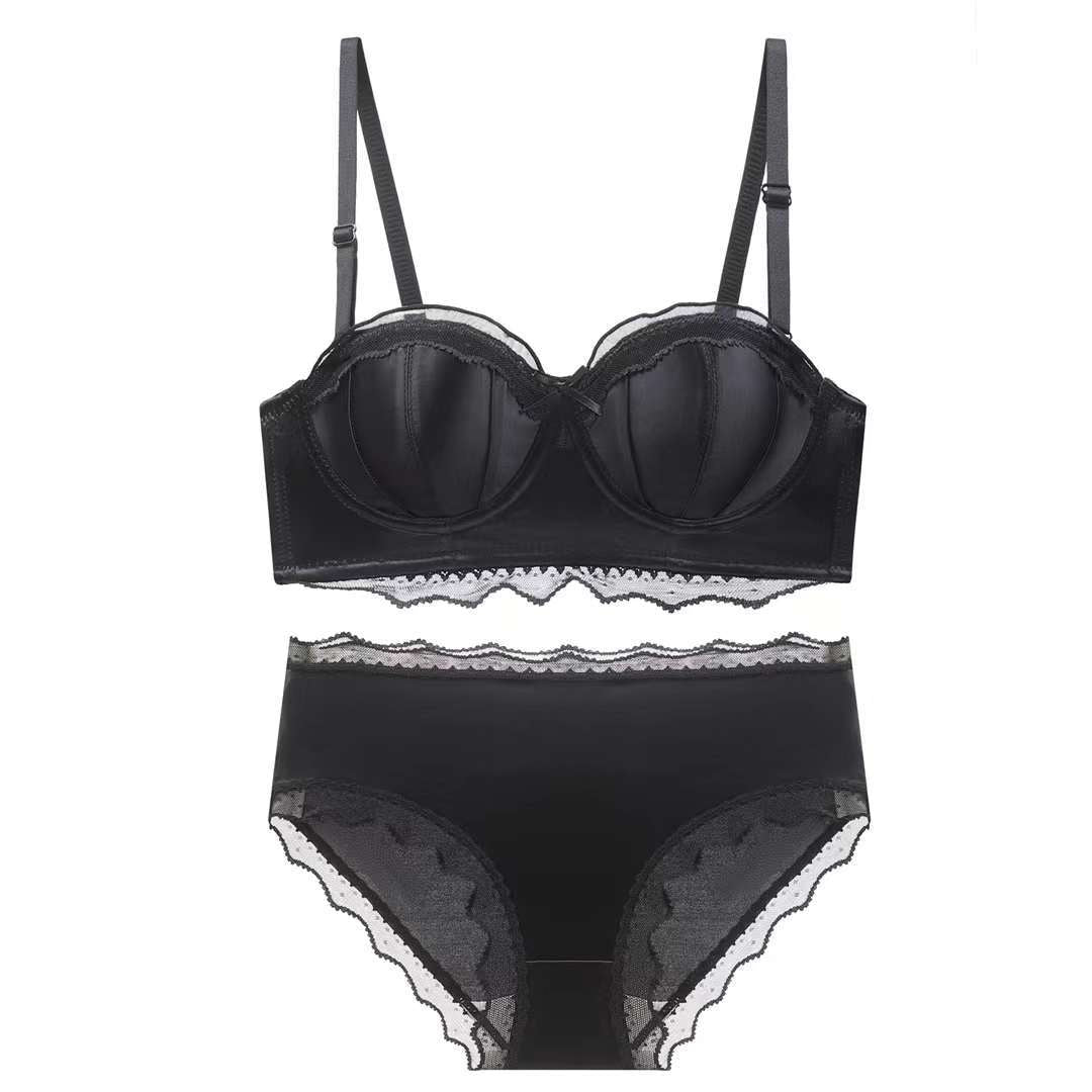 Noir · NW IN-C32 — Lace Bustier