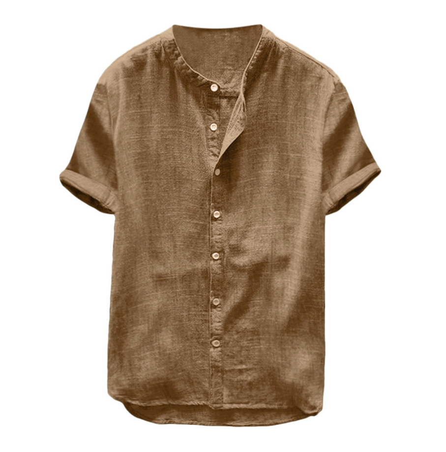 Tuart · NW SH-20 — Cotton-Linen Summer Short-Sleeve Shirt