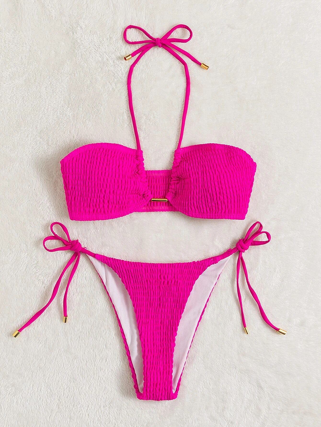 Leeward · NW SW-B36 — solid bikini set