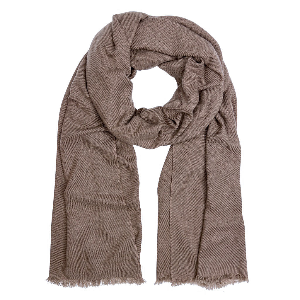 Loom · NW 01-08 — Wool Scarf (Sienna)