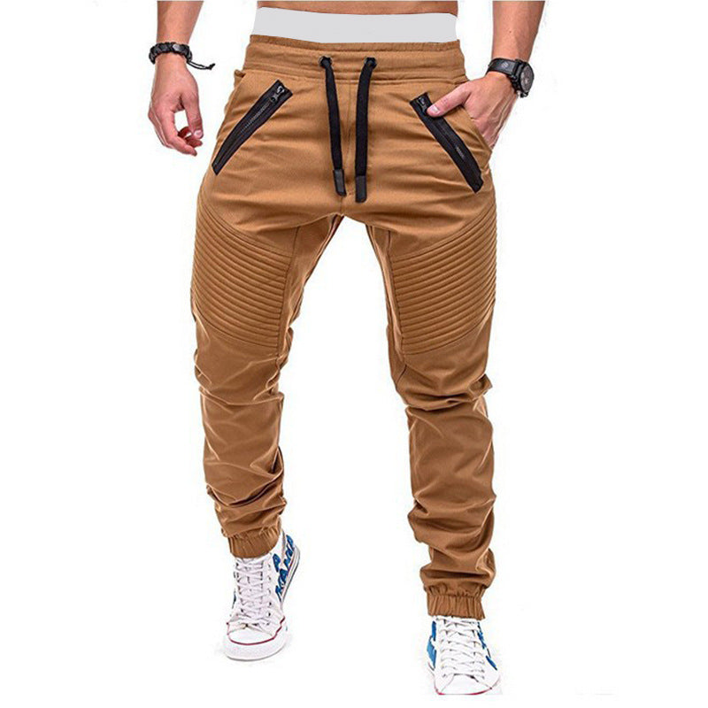 Loam · NW CW-B02 — Tapered Cotton-Blend Jogger