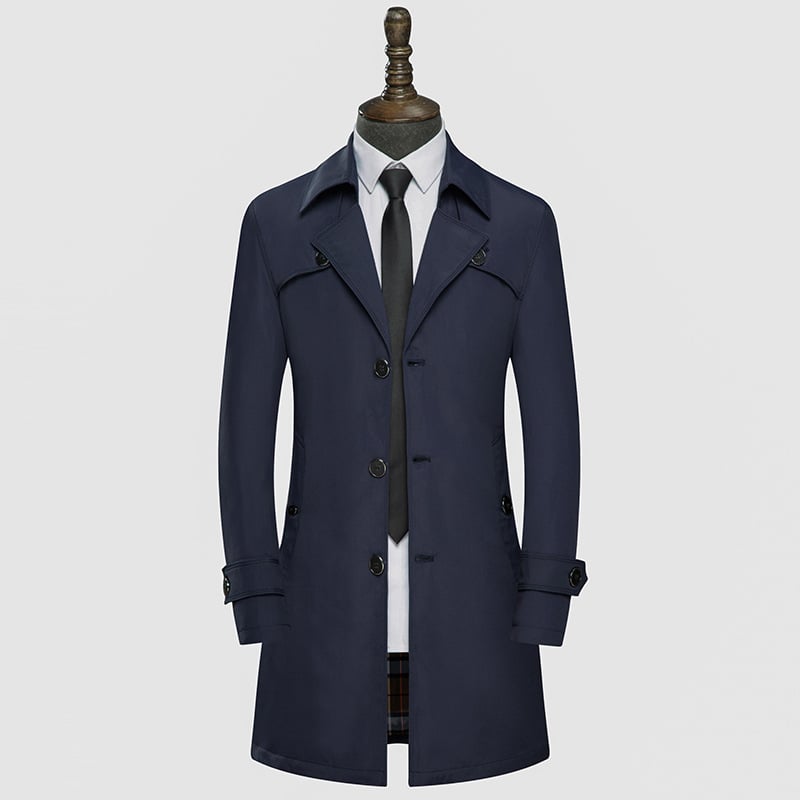 Warden · NW OB-08 — slim trench coat