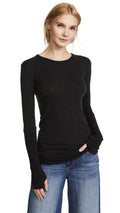 Flint · NW CA-50 — Charcoal Cashmere Crew