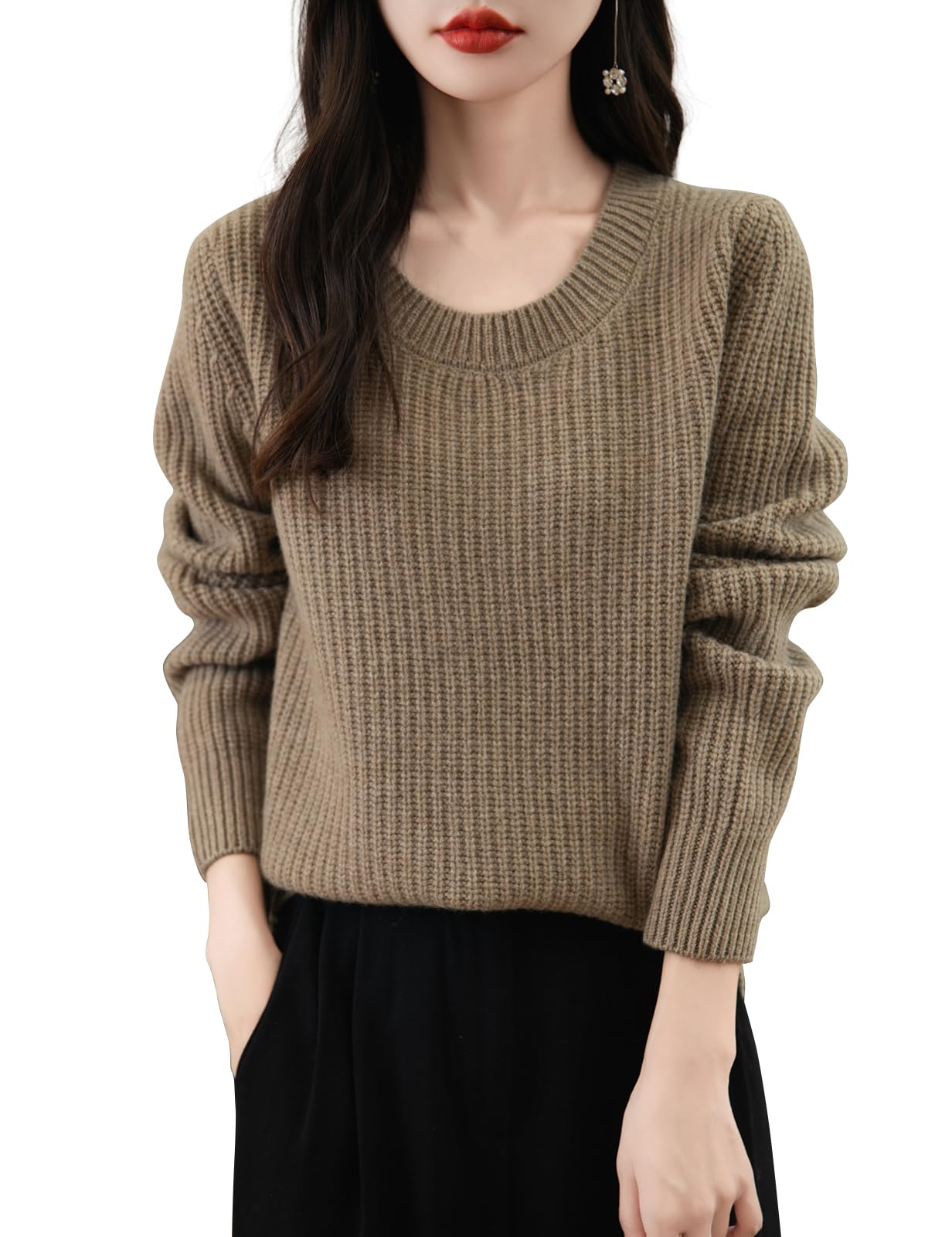 Moor · NW ME-02 — ribbed merino crew