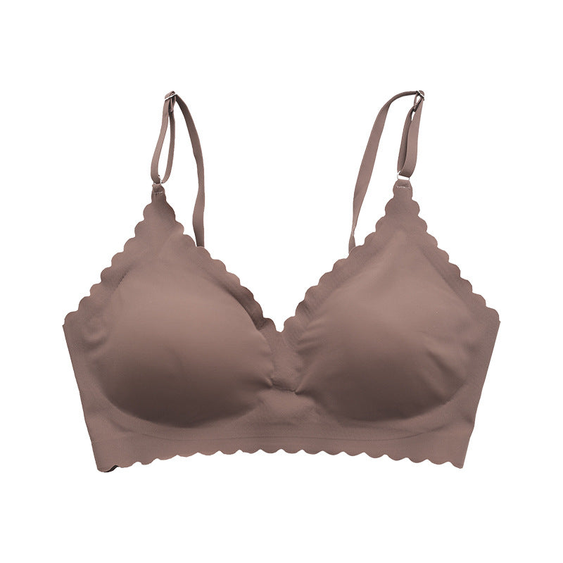 Lumen · NW IN-A31 — seamless satin bra vest