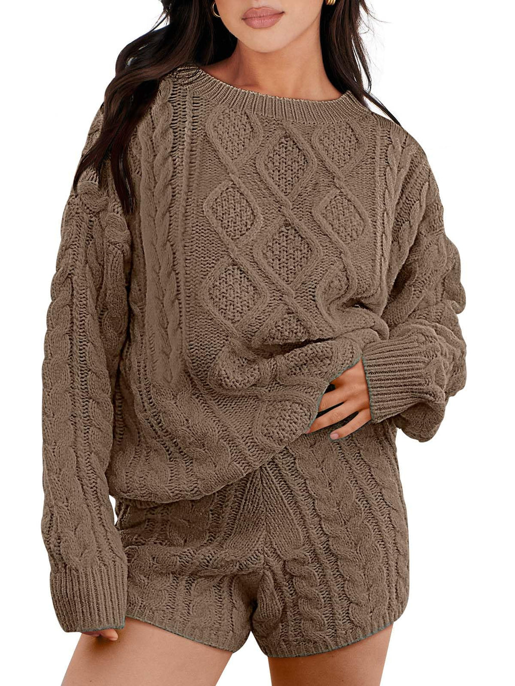 Solace · NW CL-19 — knit lounge set