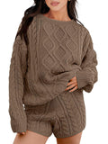 Solace · NW CL-19 — knit lounge set
