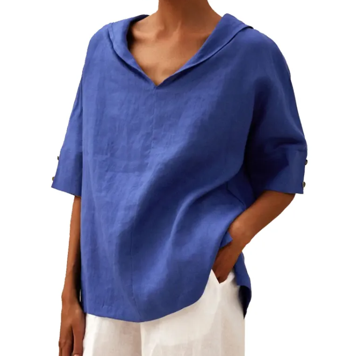 Torquay · NW SH-04 — Relaxed Cotton-Linen Shirt