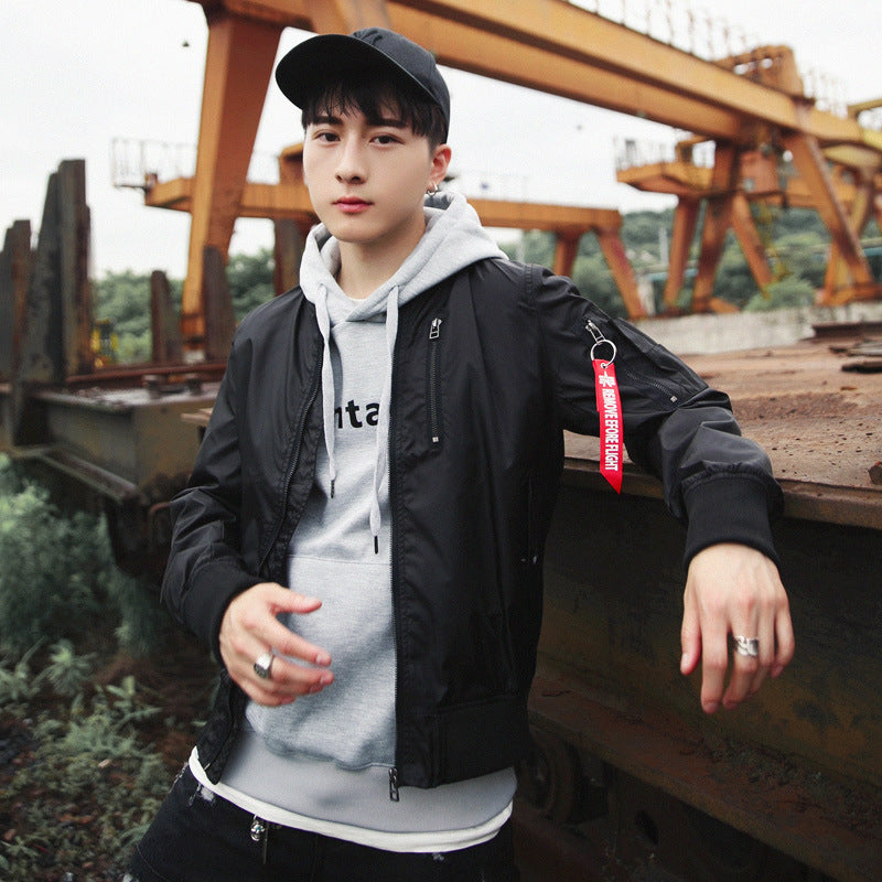 Hoddle · NW OW-02 — Zip-Front Bomber Jacket