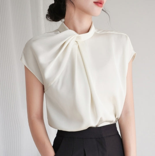 Triplet · NW SH-26 — Women's Stand-Collar Shirt