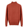 Chalk · NW CR-14 — cotton-blend mock-neck