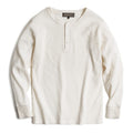 Rame · NW KT-13 — Waffle-Knit Long-Sleeve Henley Tee