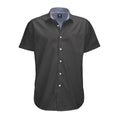 Stone · NW OX-12 — short-sleeve oxford