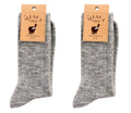 Meridian · NW 06-04 — Grey Alpaca Bed Sock