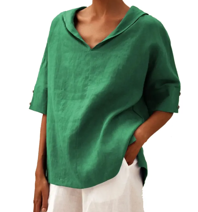 Torquay · NW SH-04 — Relaxed Cotton-Linen Shirt