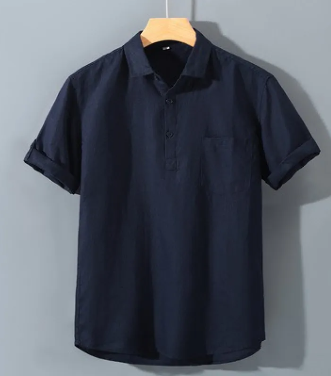 Lorne Point · NW SH-06 — Yarn-Dyed Linen Shirt