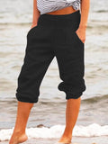 Glenelg · NW TP-20 — Cropped Linen-Blend Trouser