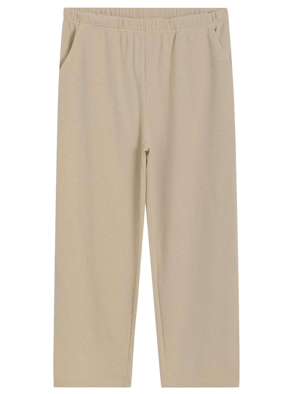 Grove · NW LD-18 — Waffle Wide-Leg Lounge Pants