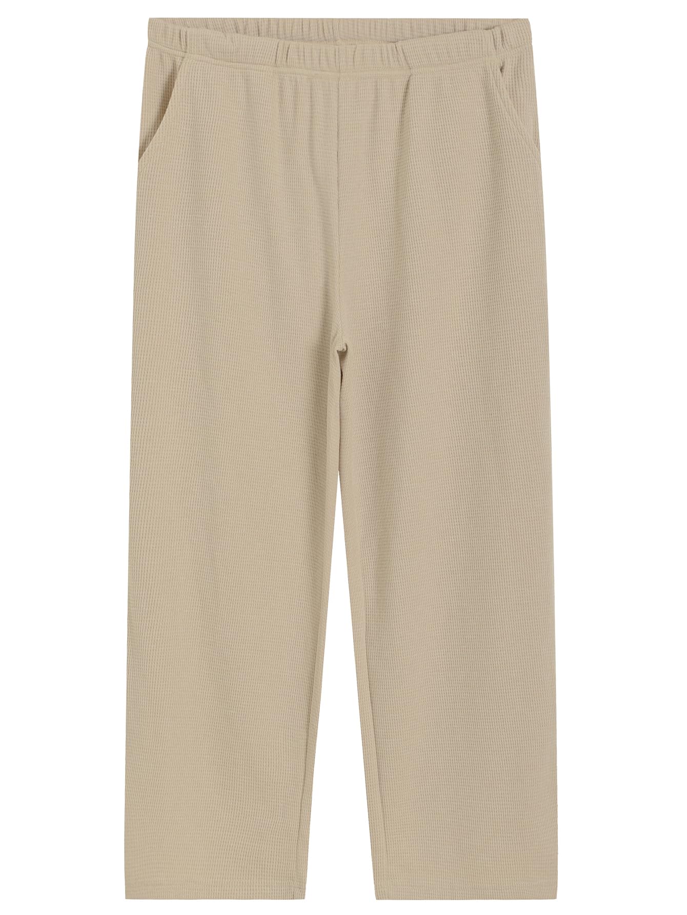 Grove · NW LD-18 — Waffle Wide-Leg Lounge Pants