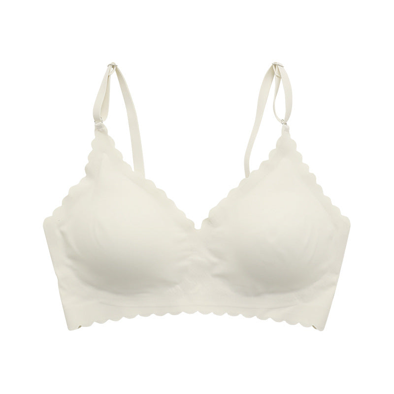 Lumen · NW IN-A31 — seamless satin bra vest