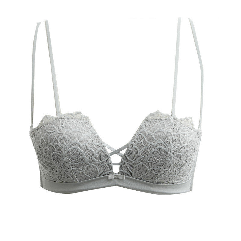 Muse · NW IN-A05 — unpadded triangle lace bralette