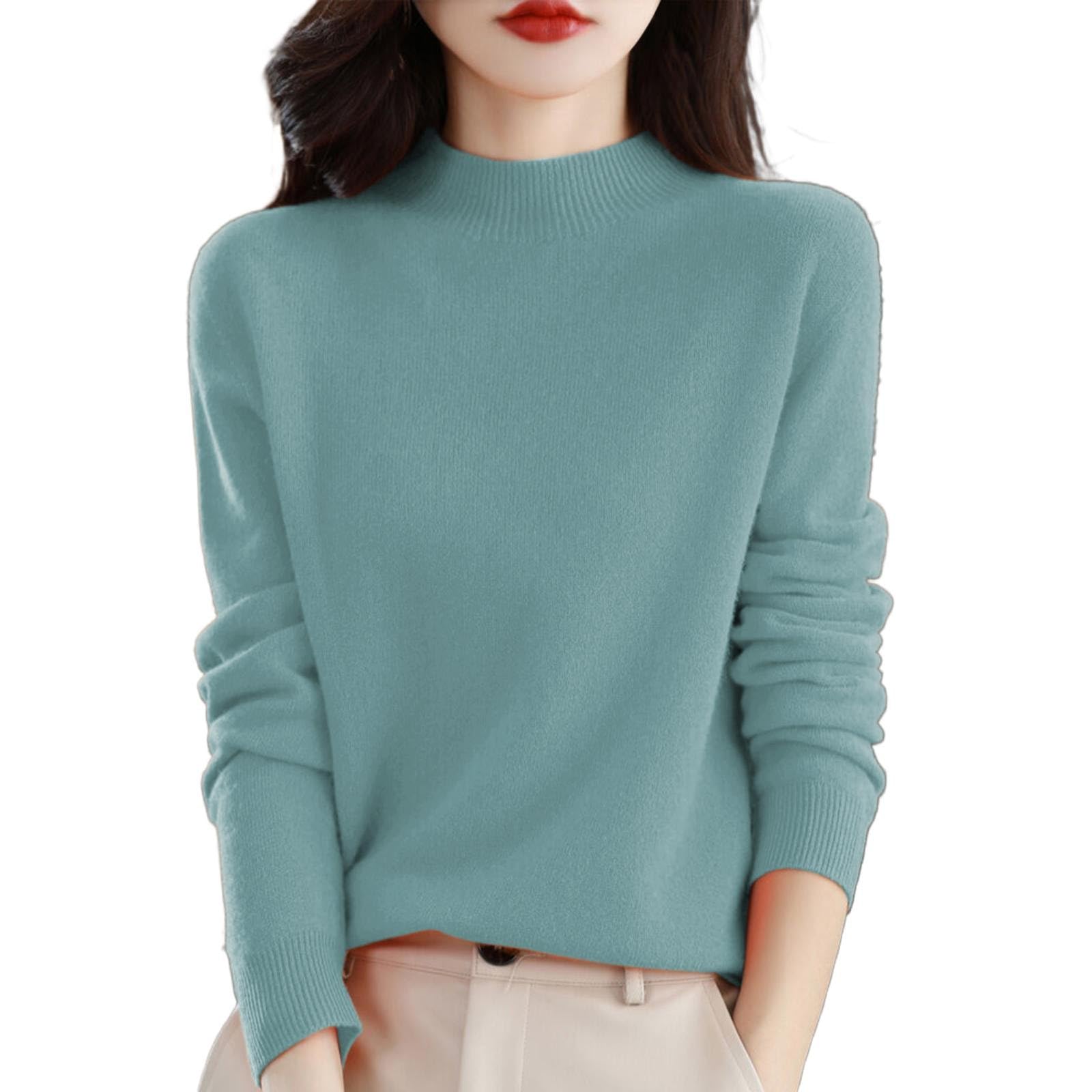 Gravel · NW CA-74 — Oat Merino-Cashmere Mock-Neck