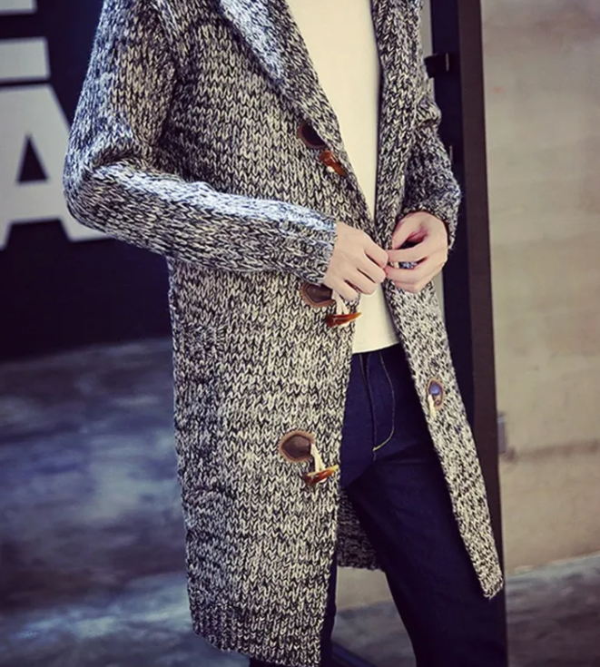 Barry · NW KT-29 — Knitted Cardigan Sweater