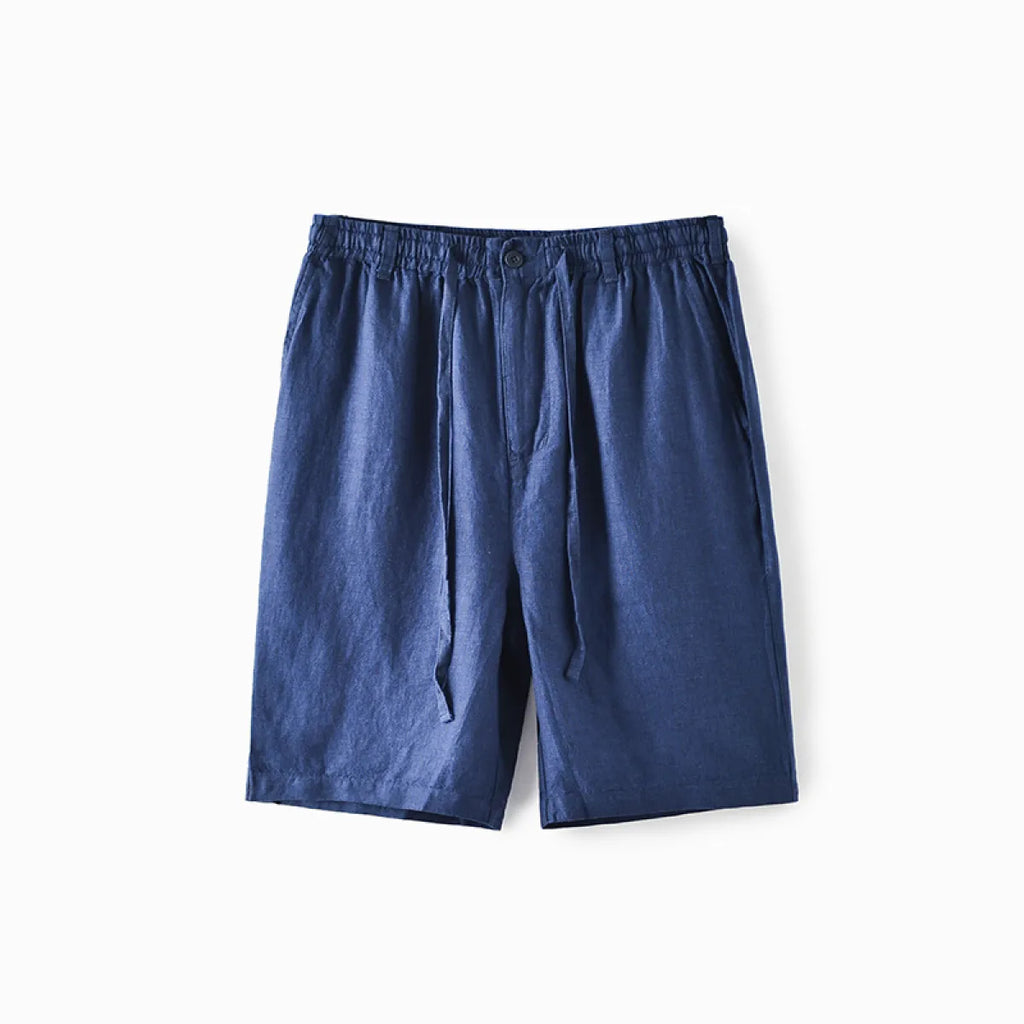 Warp · NW 01-07 — Tailored Linen Shorts