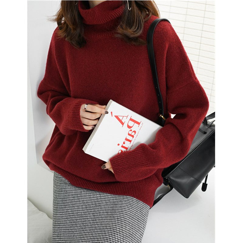 Marl · NW CR-06 — wool-blend roll-neck