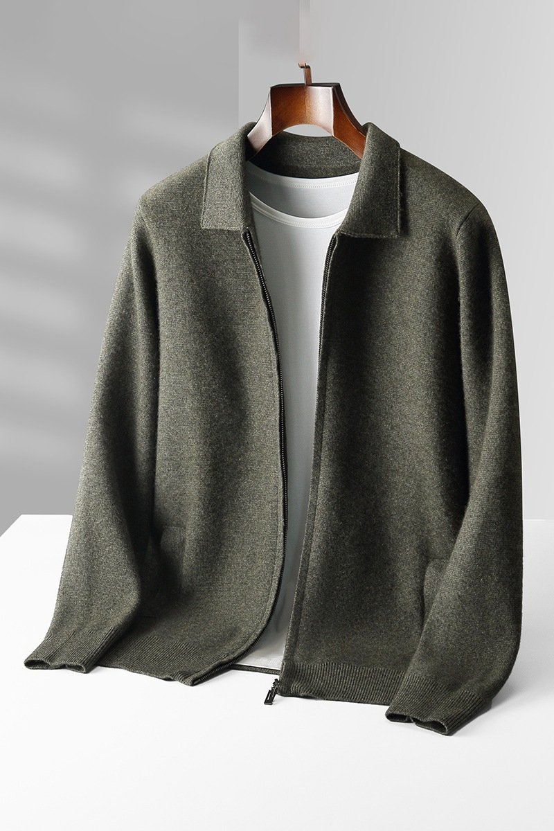 Birch · NW CW-B15 — Wool Knit Cardigan