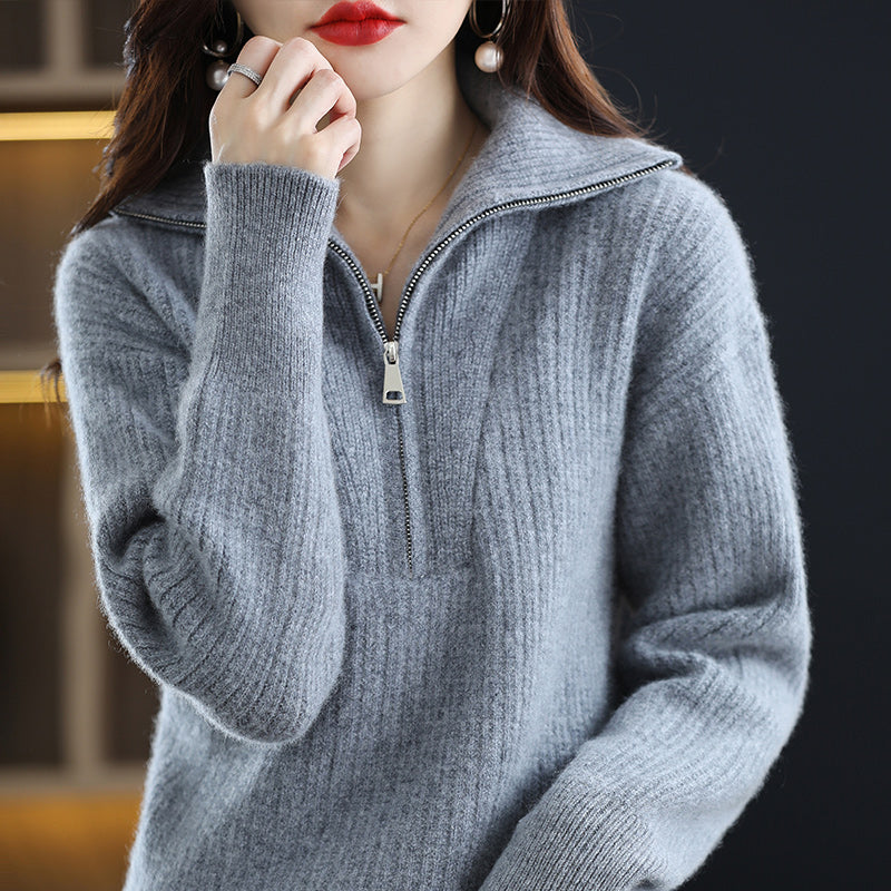 Ironstone · NW CR-09 — merino wool thick turtleneck