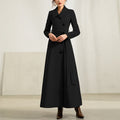 Sable · NW OB-03 — double-faced wool-blend overcoat