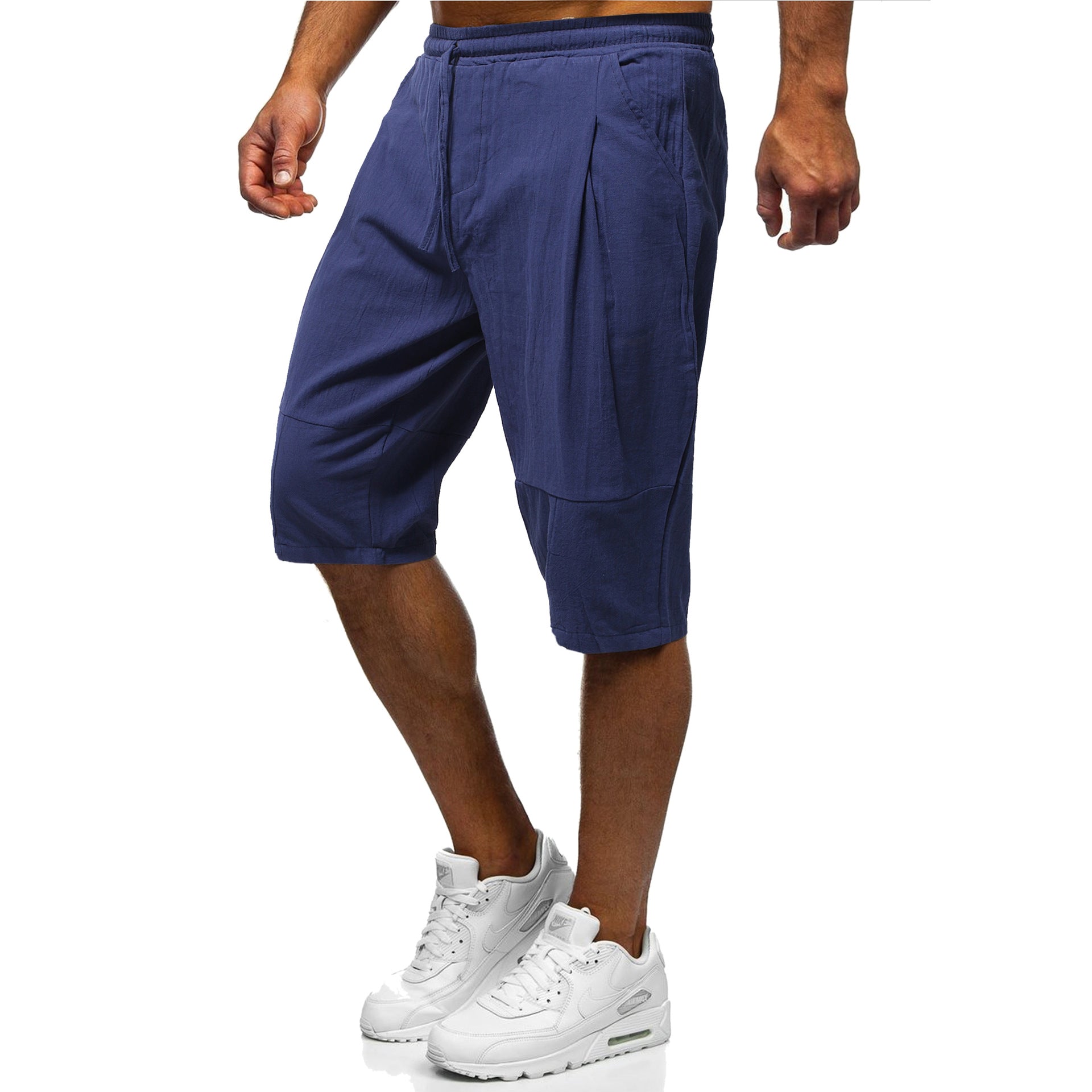 Hopkins · NW TP-13 — Drawstring Cotton-Linen Short