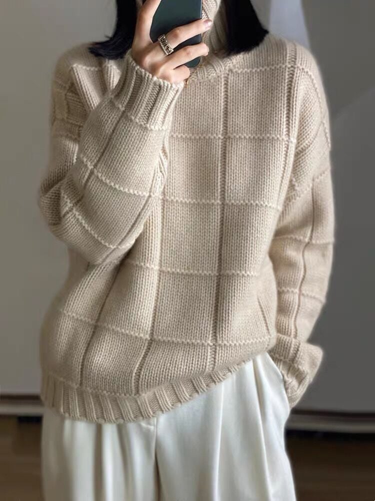 Newhaven — Women's Thick Knitted Wool Sweater
