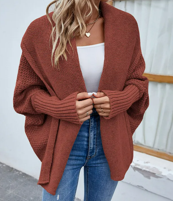 Saltwater · NW KT-47 — Loose Knitted Sweater Cardigan