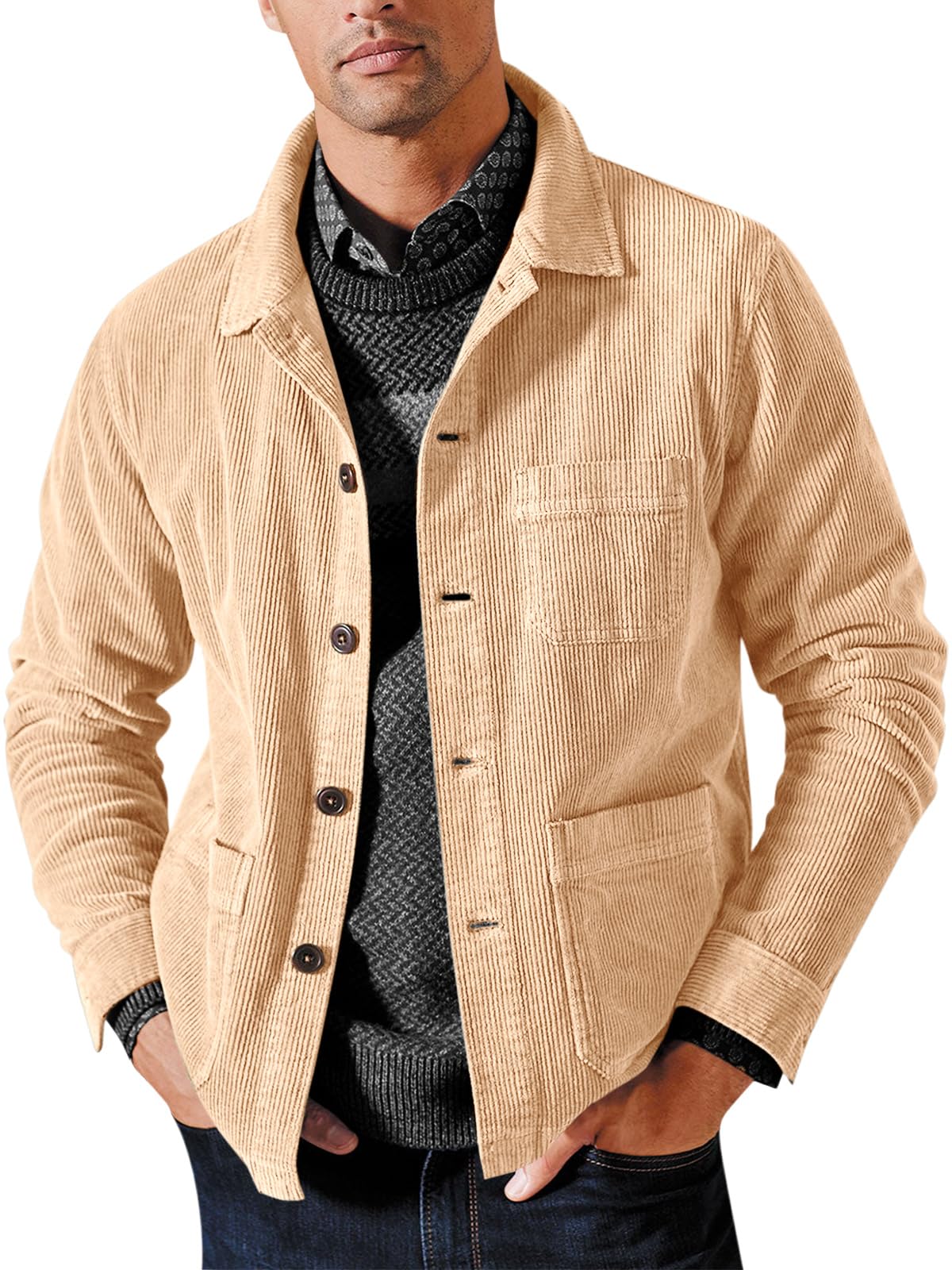 Umbria · NW OS-01 — corduroy overshirt