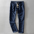 Castle · NW TP-05 — Elastic-Waist Linen Trouser
