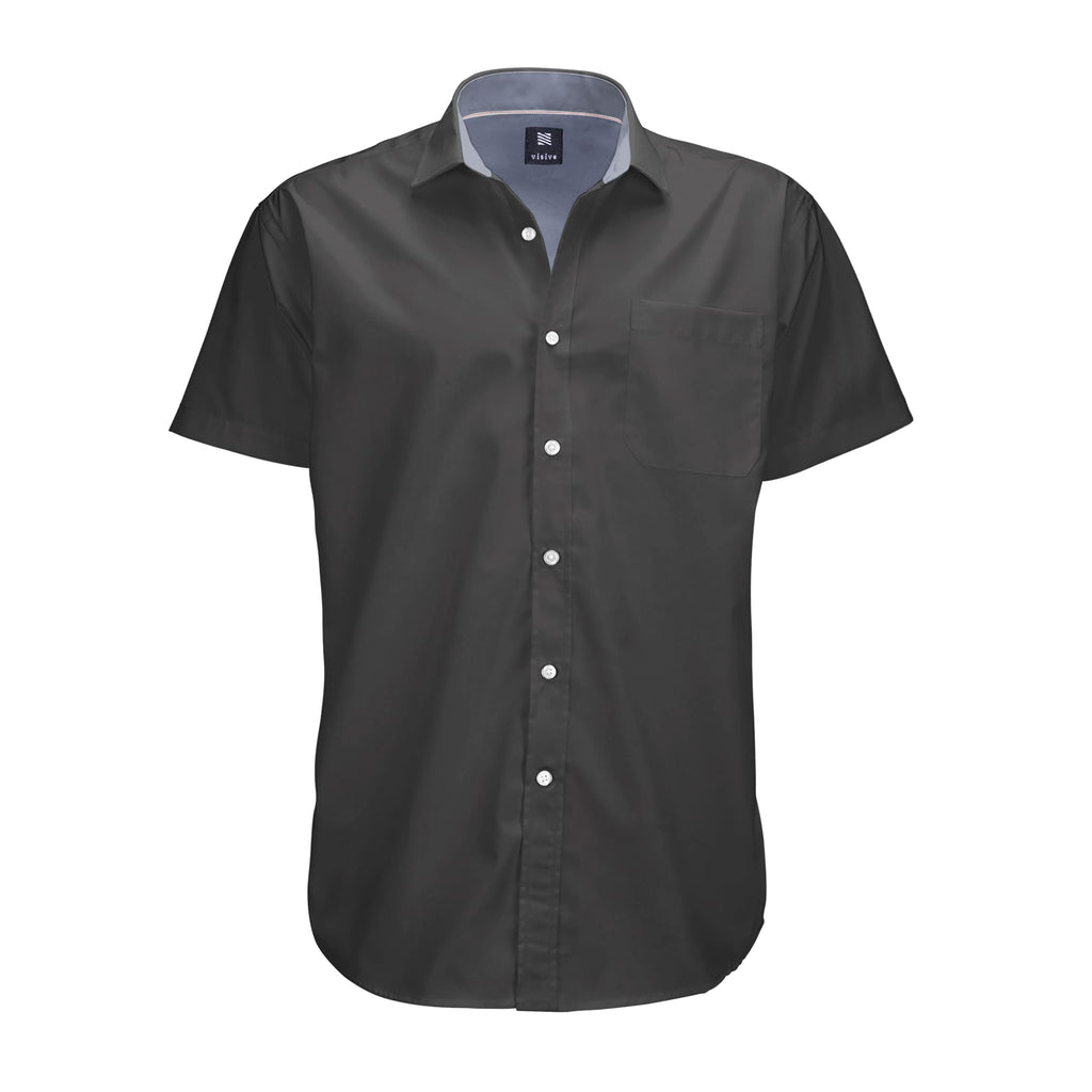 Stone · NW OX-12 — short-sleeve oxford